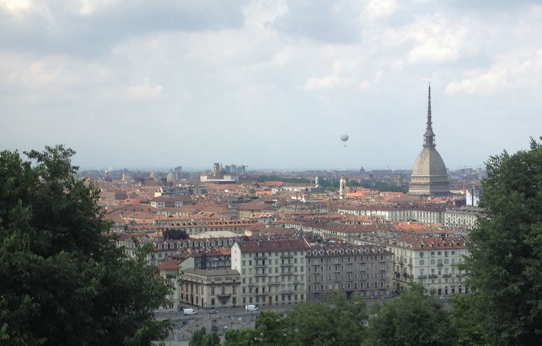 View from across the river